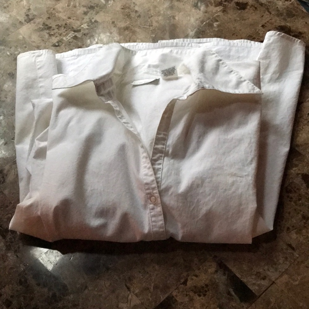 Harve Bernard Blouse Balloon Sleeve White